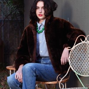 Vintage fake fur jacket